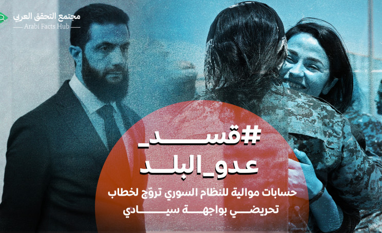 #قسد_عدو_البلد: حسابات موالية للنظام السوري تروّج لخطاب تحريضي بواجهة سيادية