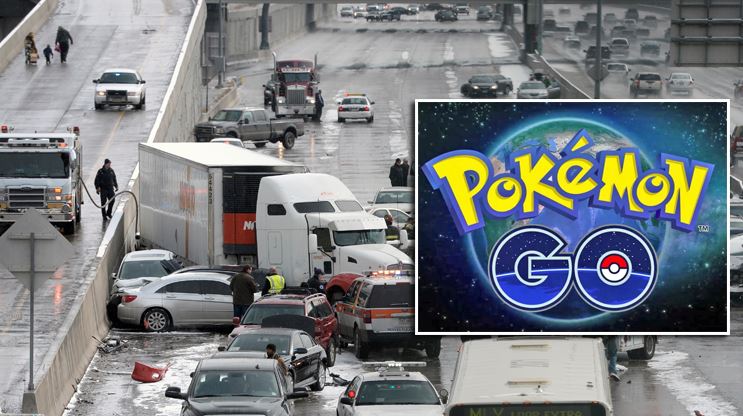 حقيقة حادث كبير بسبب لعبة Pokemon Go