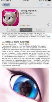 حقيقة تجسس لعبة Talking Angela