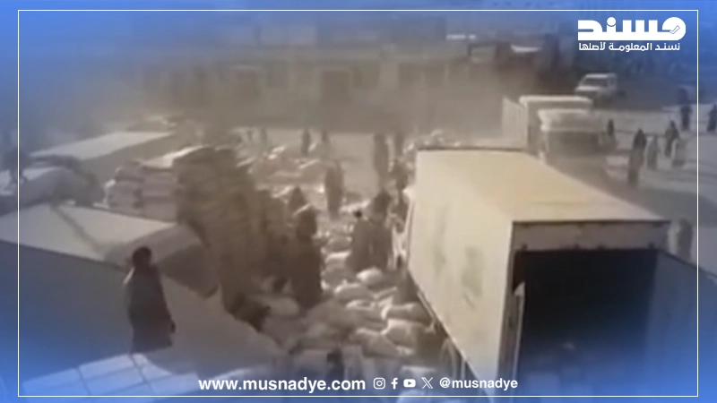 فيديو مولد بالذكاء الاصطناعي وليس واقعيًا للنهب في حضرموت