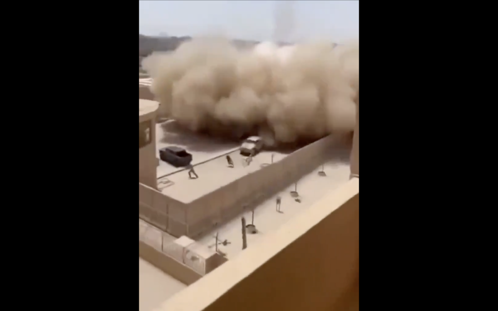 انتشار فيديو مولد بالذكاء الاصطناعي لقصف في قطر