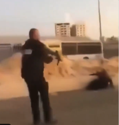 فيديو قديم  يُتداول على أنه حديث لإطلاق النار على سيدة فلسطينية