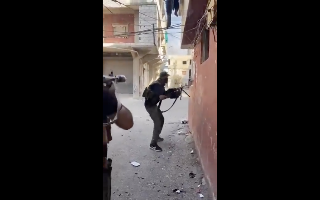 انتشار فيديو قديم من مخيم عين الحلوة