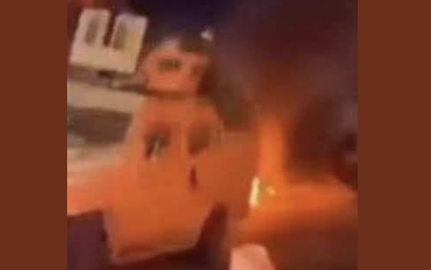 الصورة لمدرعة في طرابلس الليبية وليست من حضرموت