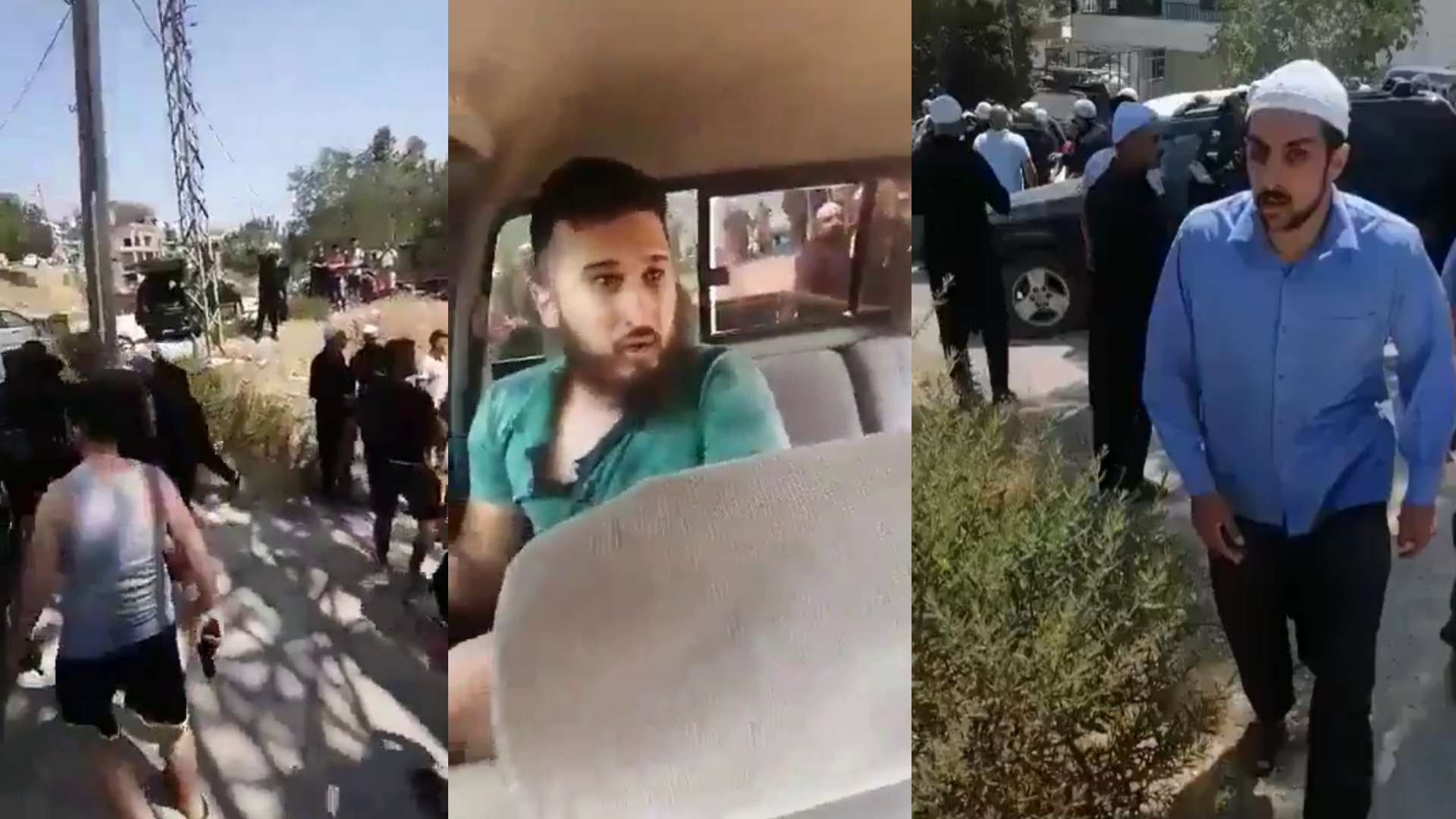 فيديو طرد أهالي المناطق الدرزية في لبنان لنازحين من بلداتهم في الجنوب مضلل