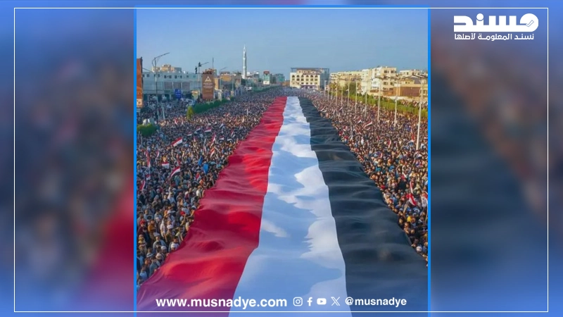 صورة مولدة بالذكاء الاصطناعي ولا وجود لمظاهرات داعمة لمجلس القيادة الرئاسي