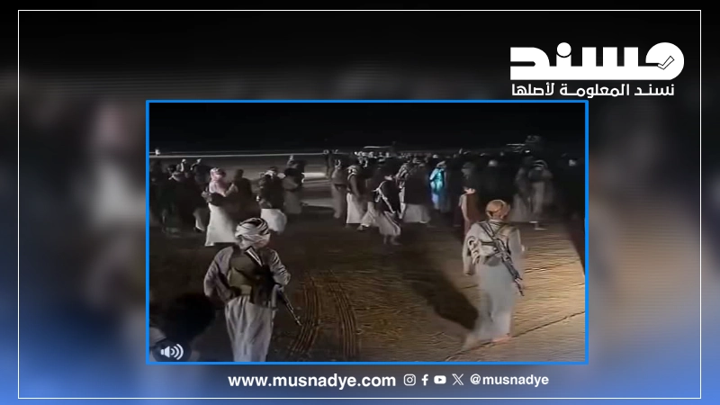 الفيديو المتداول عن تجمع القبائل في الجوف قديم ولا يوثق أحداث اليوم