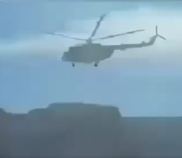 حقيقة الفيديو المتداول حول تحليق طائرة مروحية في سيئون