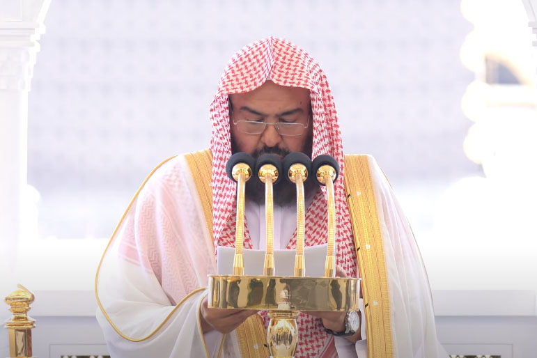 لا صحة للفيديو المتداول للشيخ السديس حول جواز بيع الخمور في السعودية