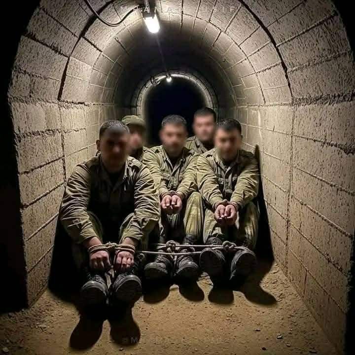 صورة جنود الاحتلال تحت الأسر مولدة عبر الذكاء الاصطناعي