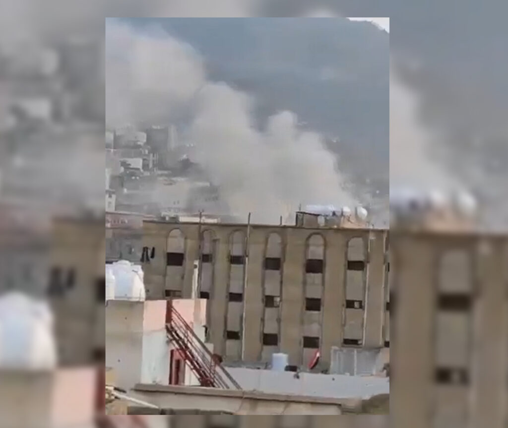 فيديو قديم لانفجار مخزن سلاح وليس لاشتباكات حديثة في حي الروضة