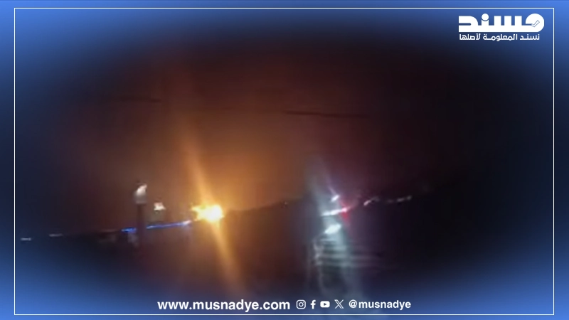 الفيديو المتداول لا يوثّق قصفًا في حضرموت، بل يعود لغارة إسرائيلية على درعا في مايو 2025.