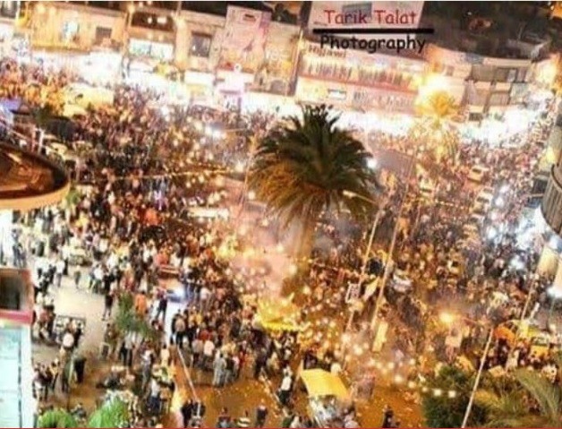 هذه الصورة لنابلس قبل حوالي 7 سنوات