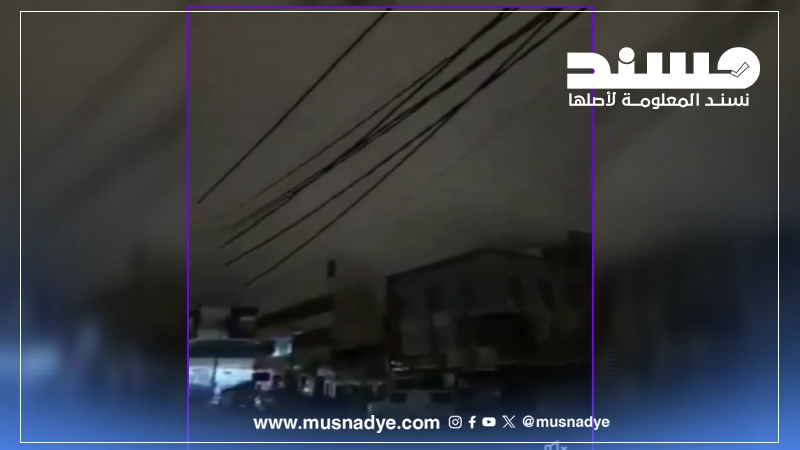 الفيديو المتداول لانفجار طائرة مسيّرة على قوات العمالقة في عدن مضلل ويعود لانفجار في السليمانية بالعراق خلال أبريل 2026