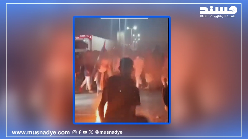 فيديو قديم وليس لمظاهرة الليلة في سيئون