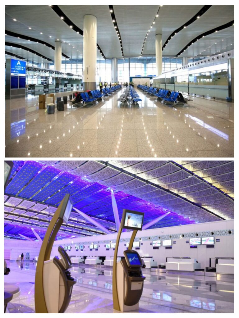 حقيقة الصور المتداولة عن إعادة بناء مطار صنعاء بعد قصف مايو 2025