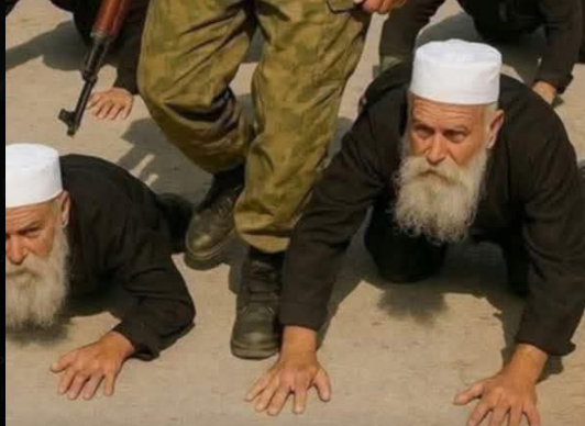 الصورة المتداولة لمشايخ دروز يتعرضون للإهانة من الأمن العام مفبركة