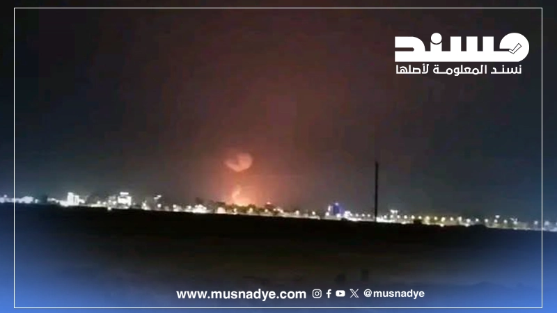 انفجار قديم لمحطة غاز في عدن وليس استهداف شاحنة تهرّب أسلحة للانتقالي؟