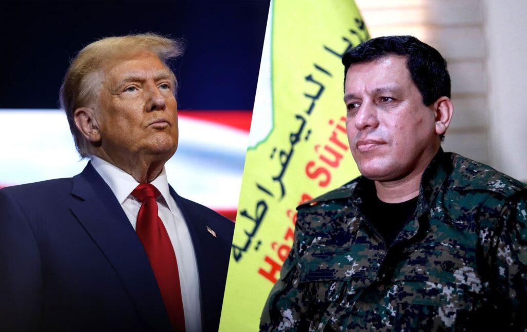 تغريدة شكر الرئيس الأمريكي لزعيم تنظيم قسد قديمة