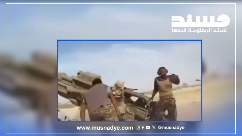 فيديو لمدفعية العمالقة في عسيلان وبيحان يُتداول على أنه من باب المندب