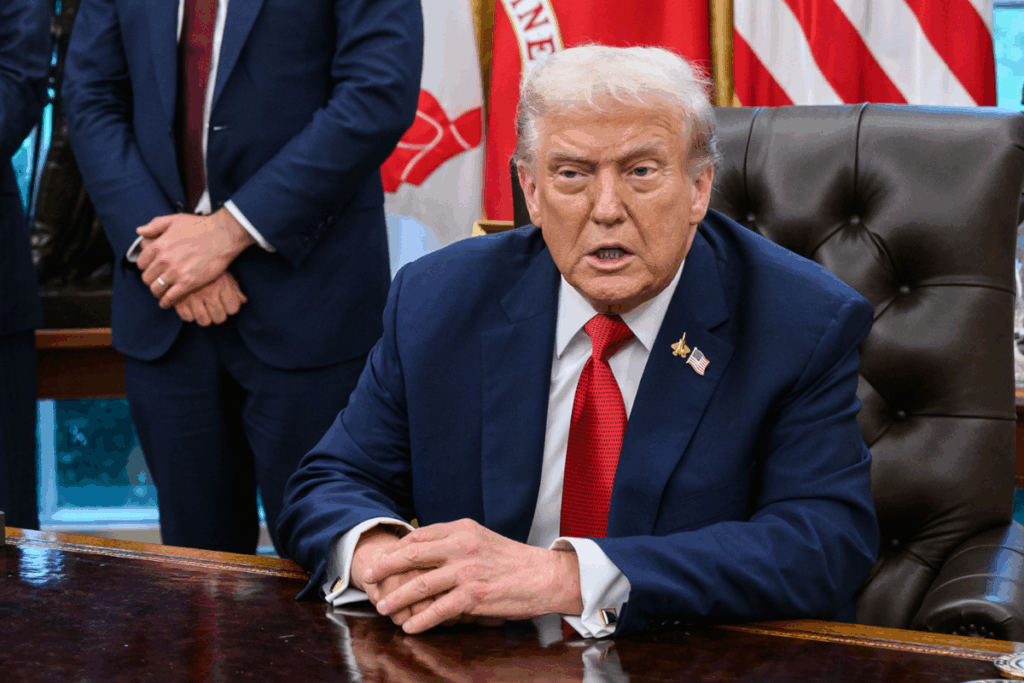 فيديو غضب ترمب من منح جائزة نوبل لتوكل كرمان مولد بالذكاء الاصطناعي