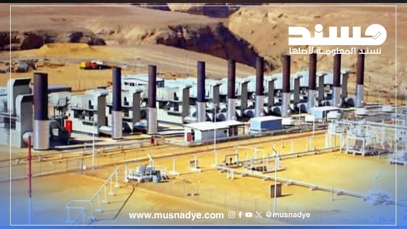 صورة لمحطة الجزيرة للطاقة المشتراة وليست لشركة نفط سعودية تنهب نفط حضرموت