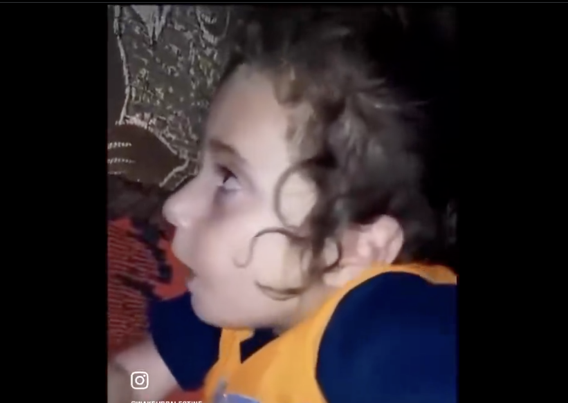 انتشار فيديو لطفلة مريضة من سوريا مع الادعاء أنه من قطاع غزة 