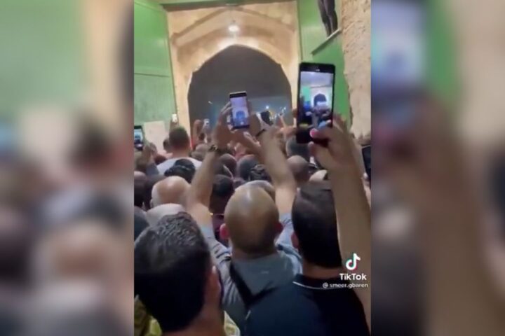 &#8220;لبيك يا أقصى&#8221;.. فيديو قديم يُتداول على أنه لهتاف المصلين لحظة دخول المسجد الأقصى اليوم